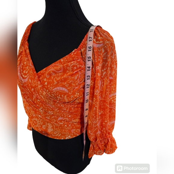 Ladies crop blouse - Picture 3 of 7